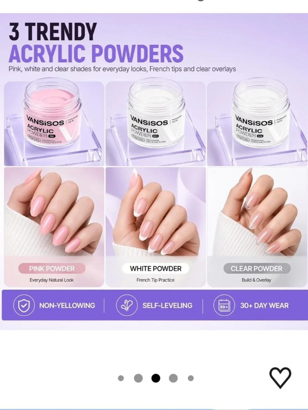 Acrylic Nail Kit for Beginners: Professional Acrylic Powder and Liquid